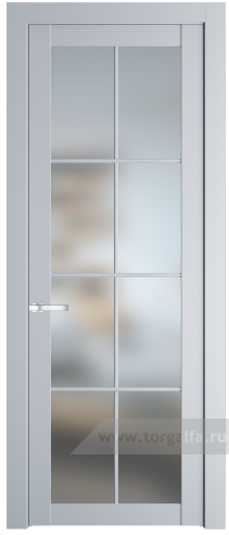 Дверь со стеклом ProfilDoors 1.1.2(р.8) PD Матовое (Лайт Грей (RAL 870-01))