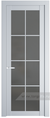 Дверь со стеклом ProfilDoors 1.1.2(р.8) PD Графит (Вайт (RAL 110 96 02))