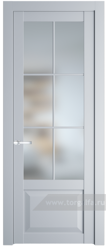 Дверь со стеклом ProfilDoors 1.2.2(р.6) PD Матовое (Лайт Грей (RAL 870-01))