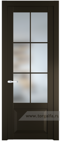 Дверь со стеклом ProfilDoors 1.2.2(р.6) PD Матовое (Перламутр бронза)