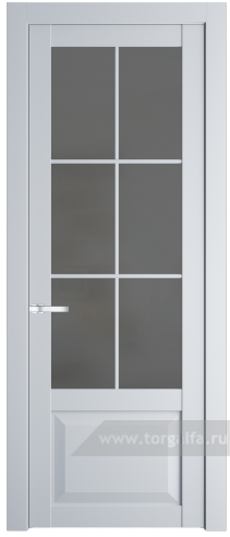 Дверь со стеклом ProfilDoors 1.2.2(р.6) PD Графит (Вайт (RAL 110 96 02))