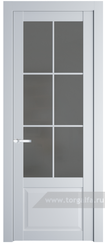 Дверь со стеклом ProfilDoors 2.2.2(р.6) PD Графит (Вайт (RAL 110 96 02))