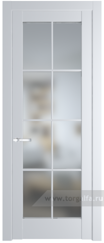 Дверь со стеклом ProfilDoors 3.1.2 (р.8) PD Матовое (Вайт (RAL 110 96 02))