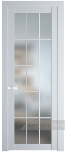 Дверь со стеклом ProfilDoors 1.1.2(р.15) PD Матовое (Вайт (RAL 110 96 02))