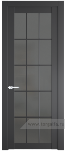 Дверь со стеклом ProfilDoors 1.1.2(р.15) PD Графит (Графит (Pantone 425С))