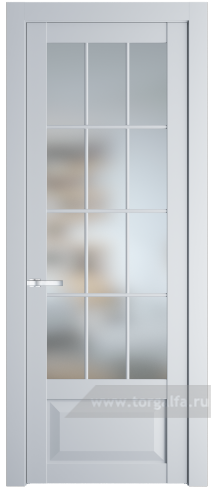 Дверь со стеклом ProfilDoors 1.2.2(р.12) PD Матовое (Вайт (RAL 110 96 02))
