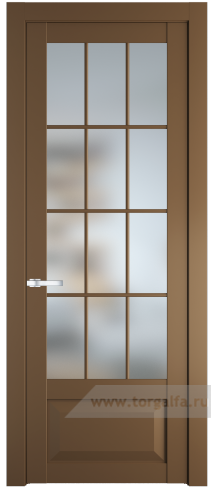 Дверь со стеклом ProfilDoors 1.2.2(р.12) PD Матовое (Перламутр золото)