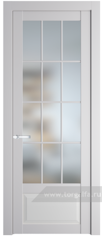 Дверь со стеклом ProfilDoors 2.2.2(р.12) PD Матовое (Крем Вайт (RAL 120-02))