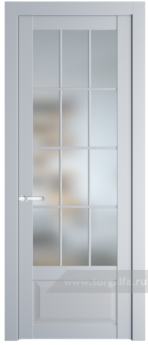 Дверь со стеклом ProfilDoors 2.2.2(р.12) PD Матовое (Лайт Грей (RAL 870-01))
