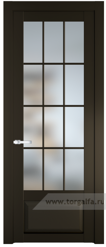 Дверь со стеклом ProfilDoors 2.2.2(р.12) PD Матовое (Перламутр бронза)