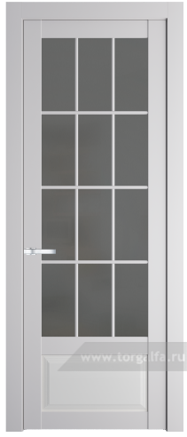 Дверь со стеклом ProfilDoors 2.2.2(р.12) PD Графит (Крем Вайт (RAL 120-02))
