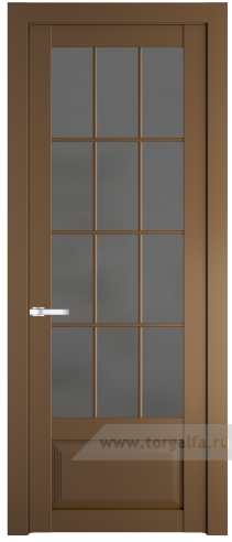 Дверь со стеклом ProfilDoors 2.2.2(р.12) PD Графит (Перламутр золото)