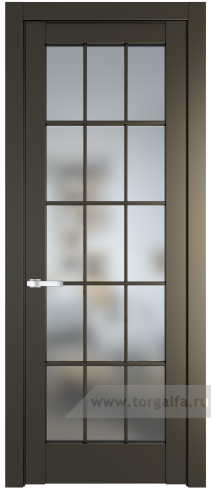 Дверь со стеклом ProfilDoors 3.1.2 (р.15) PD Матовое (Перламутр бронза)