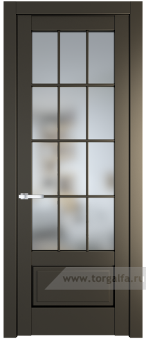 Дверь со стеклом ProfilDoors 3.2.2 (р.12) PD Матовое (Перламутр бронза)