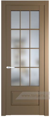 Дверь со стеклом ProfilDoors 3.2.2 (р.12) PD Матовое (Перламутр золото)