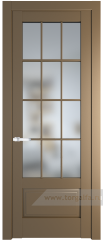 Дверь со стеклом ProfilDoors 4.2.2 (р.12) PD Матовое (Перламутр золото)