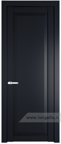 Глухая дверь ProfilDoors 1.1.1PD (Нэви Блу (RAL 7016))