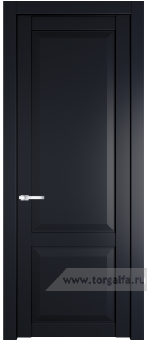 Глухая дверь ProfilDoors 1.2.1PD (Нэви Блу (RAL 7016))
