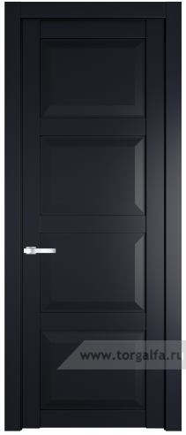 Глухая дверь ProfilDoors 1.4.1PD (Нэви Блу (RAL 7016))