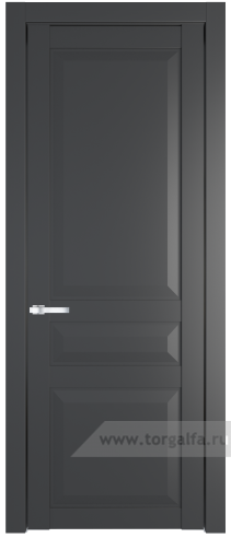 Глухая дверь ProfilDoors 1.5.1PD (Графит (Pantone 425С))