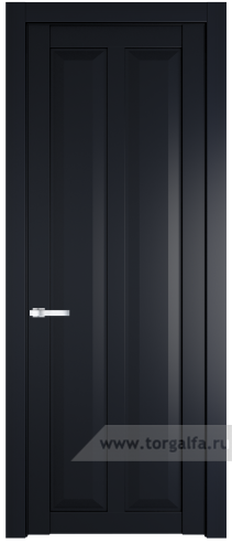 Глухая дверь ProfilDoors 1.7.1PD (Нэви Блу (RAL 7016))