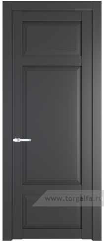 Глухая дверь ProfilDoors 2.3.1PD (Графит (Pantone 425С))