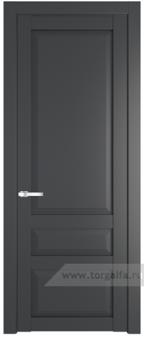 Глухая дверь ProfilDoors 2.5.1PD (Графит (Pantone 425С))