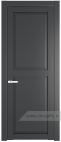 Глухая дверь ProfilDoors 2.6.1PD (Графит (Pantone 425С))