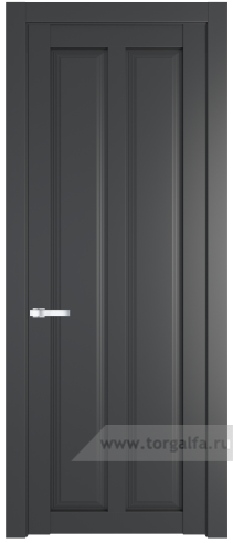 Глухая дверь ProfilDoors 2.7.1PD (Графит (Pantone 425С))