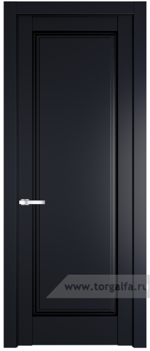 Глухая дверь ProfilDoors 4.1.1PD (Нэви Блу (RAL 7016))
