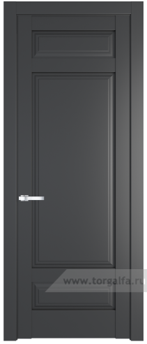 Глухая дверь ProfilDoors 4.3.1PD (Графит (Pantone 425С))