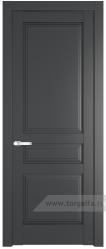 Глухая дверь ProfilDoors 4.5.1PD (Графит (Pantone 425С))