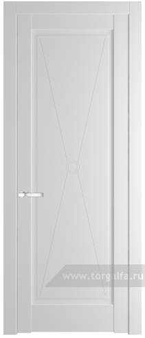 Глухая дверь ProfilDoors 1.1.1PM (Крем Вайт (RAL 120-02))
