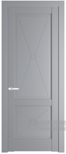 Глухая дверь ProfilDoors 1.2.1PM (Смоки (RAL 870-02))