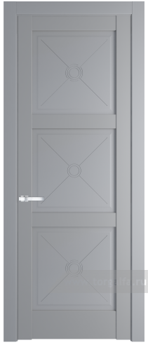 Глухая дверь ProfilDoors 1.4.1PM (Смоки (RAL 870-02))