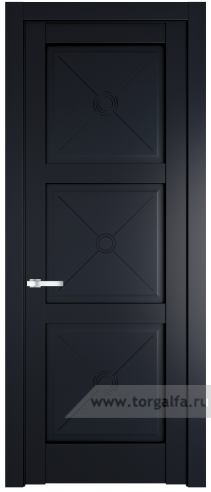 Глухая дверь ProfilDoors 1.4.1PM (Нэви Блу (RAL 7016))