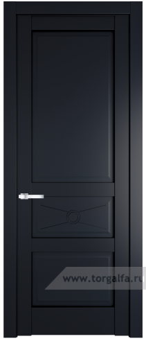 Глухая дверь ProfilDoors 1.5.1PM (Нэви Блу (RAL 7016))