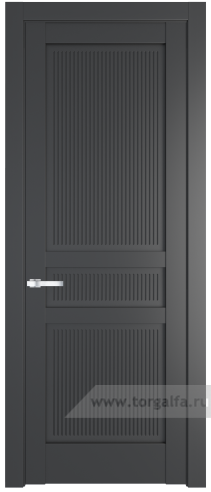 Глухая дверь ProfilDoors 2.3.1PM (Графит (Pantone 425С))