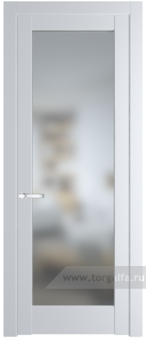 Дверь со стеклом ProfilDoors 1.1.2PM Матовое (Вайт (RAL 110 96 02))