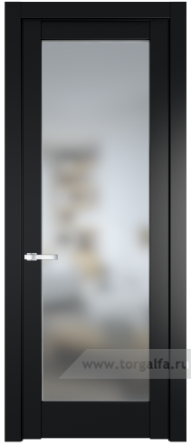 Дверь со стеклом ProfilDoors 1.1.2PM Матовое (Блэк)