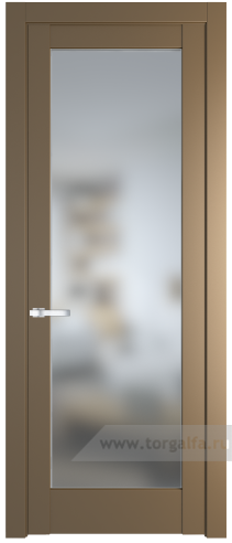 Дверь со стеклом ProfilDoors 1.1.2PM Матовое (Перламутр золото)