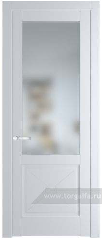 Дверь со стеклом ProfilDoors 1.2.2PM Матовое (Вайт (RAL 110 96 02))