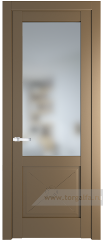 Дверь со стеклом ProfilDoors 1.2.2PM Матовое (Перламутр золото)