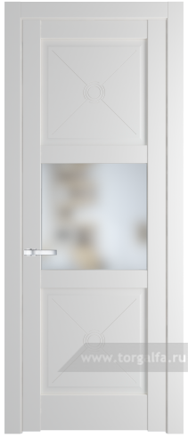 Дверь со стеклом ProfilDoors 1.4.2PM Матовое (Крем Вайт (RAL 120-02))