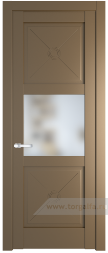 Дверь со стеклом ProfilDoors 1.4.2PM Матовое (Перламутр золото)