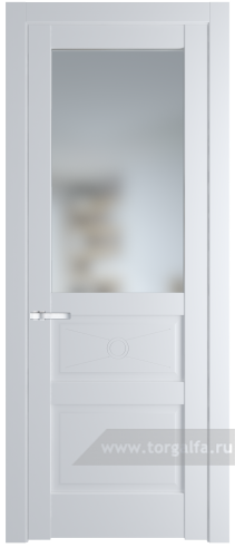 Дверь со стеклом ProfilDoors 1.5.2PM Матовое (Вайт (RAL 110 96 02))