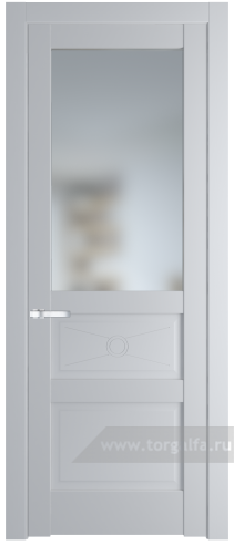 Дверь со стеклом ProfilDoors 1.5.2PM Матовое (Лайт Грей (RAL 870-01))