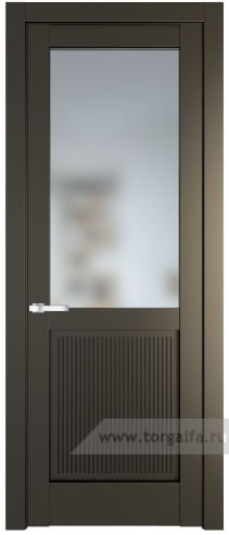 Дверь со стеклом ProfilDoors 2.2.2PM Матовое (Перламутр бронза)