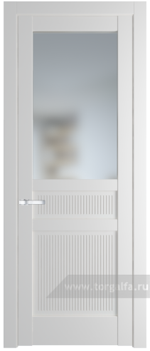 Дверь со стеклом ProfilDoors 2.3.2PM Матовое (Крем Вайт (RAL 120-02))