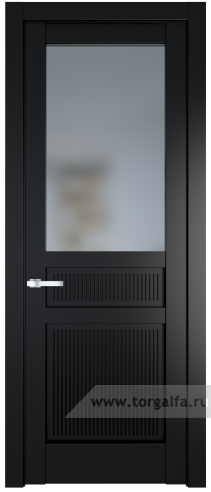 Дверь со стеклом ProfilDoors 2.3.2PM Матовое (Блэк)
